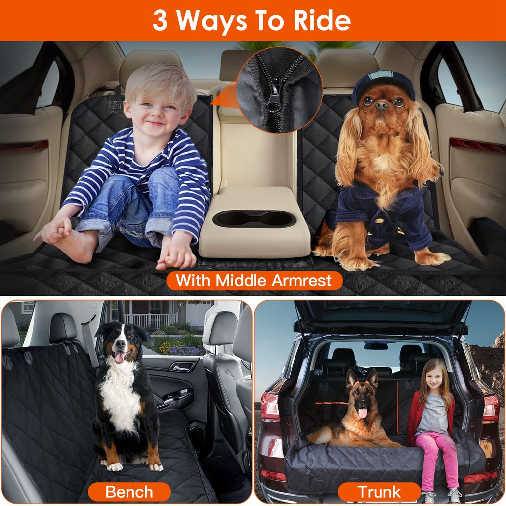 Dog Seat Protector – Easy-Clean, Waterproof, and Adventure-Ready