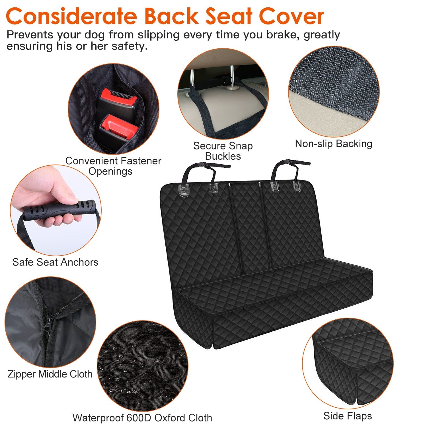Dog Seat Protector – Easy-Clean, Waterproof, and Adventure-Ready