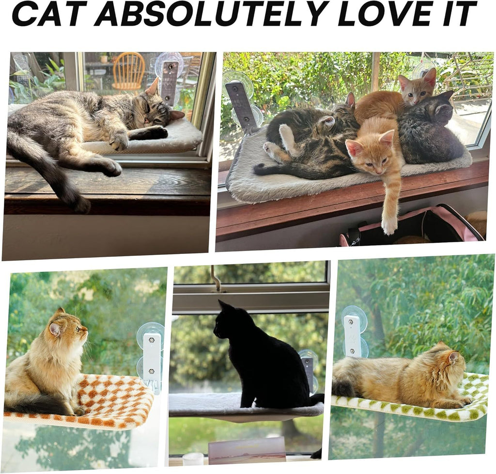 Cozy Cat Window Hammock – Sunny Spot for Lounging
