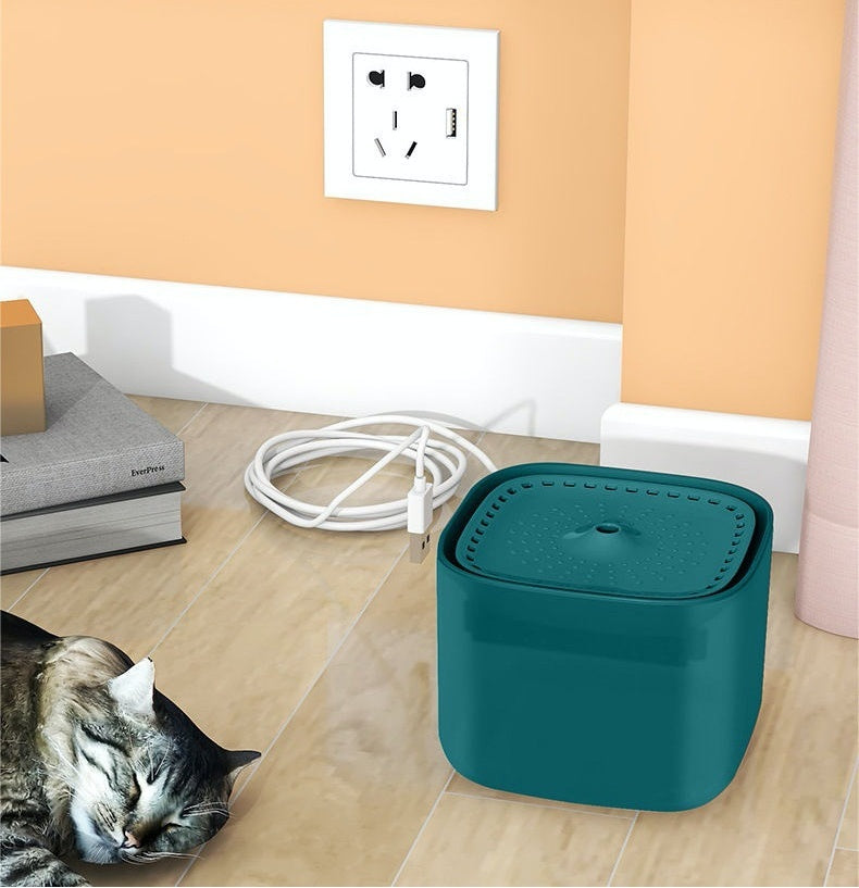 Circulating Pet Fountain – Cleaner Water, Happier Cats & Dogs